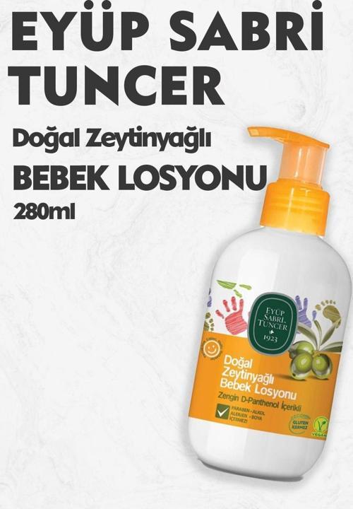 Doğal Zeytinyağlı Bebek Losyonu 280 ml