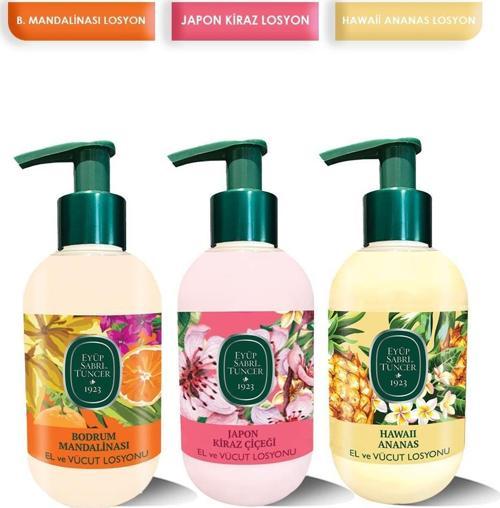 Japon Kiraz, H. Ananas ve B. Mandalinası Losyon 280 ml