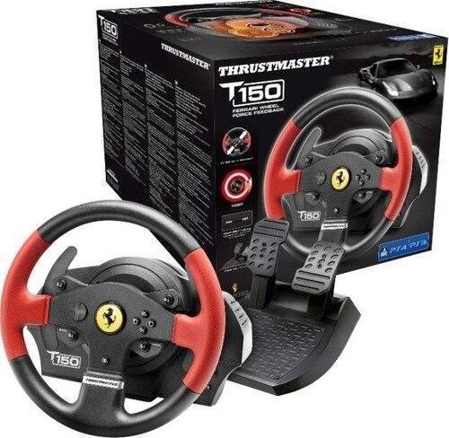 T150 Ferrari Wheel Force Feedback Yarış Direksiyonu (PC,PS4)