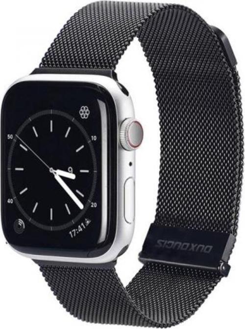 Polham Milano Loop Çelik Ultra Hafif Apple Watch 42-44-45Mm Için Kordon Kayış, Paslanmaz Çelik Kayış