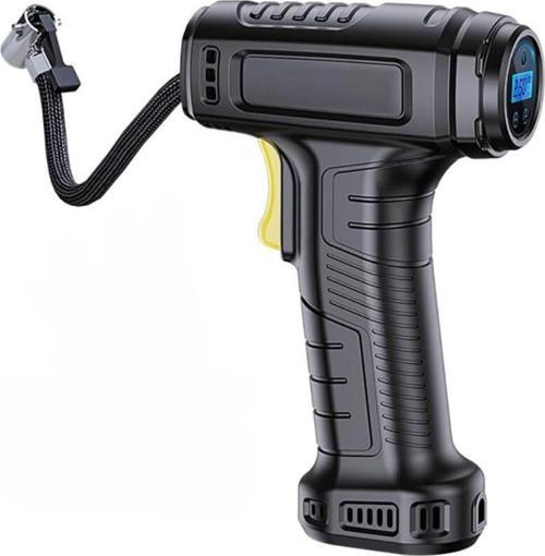 Akıllı Tam Otomatik Şarjlı Kablosuz Led Ekranlı 120W Araç Lastik Pompası Kompresör Tüm Araçla