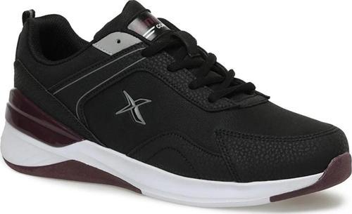 KINETIX 3W LORENA PU W 3PR, BAYAN SPOR AYAKKABI SIYAH,MURDUM ,BEYAZ SIYAH/MURDUM