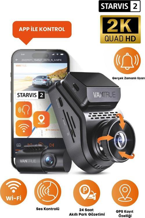 S1 Pro Araç İçi Kamera + Arka Kamera