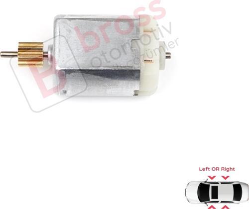 Peugeot Citroen C3 C4 DS3 DS4 DS5 DS6 DS7 Toyota Proace İçin Kapı Kilit 12V Motor 8 Diş 50 mm