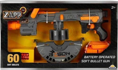 4573 Zapp Toys 60 Mermili Sünger Dart Atan Silah 54 cm -Sunman