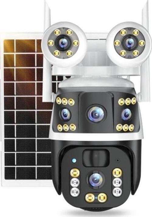 3928 6MP Dual Lens Solar PTZ 4G Güneş Panelli Kamera