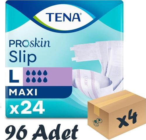 Premium Maxi 8 Damla Belbantlı Hasta Bezi Large 24lü X4