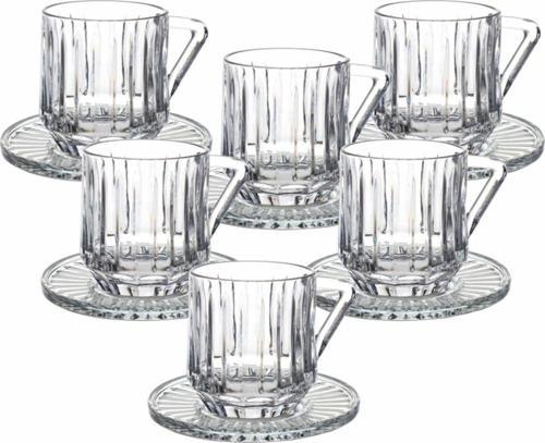 mass cam çay seti 6 lı - çay nescafe fincanı seti takımı