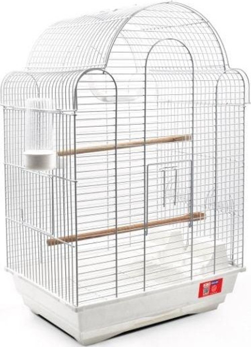 Muhabbet Kuşu Kafesi Beyaz