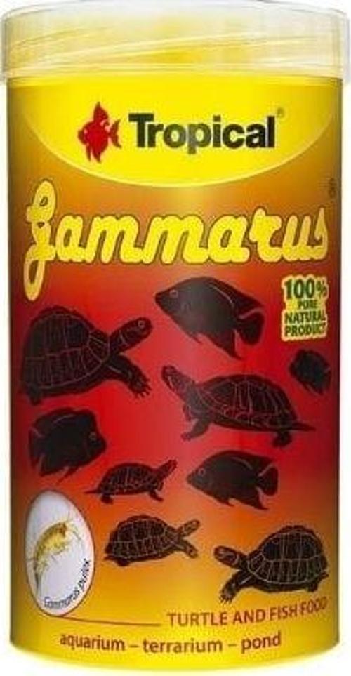 Gammarus Kurutulmuş Karides Kaplumbağa ve Balık Yemi 1000 Ml 120 Gr