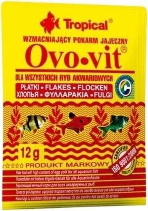 Ovo-Vit Yumurta Sarılı Vitaminli Pul Balık Yemi 50 Ml 12 Gr