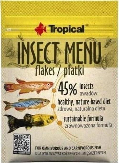 Insect Menu Larva Proteinli Pul Balık Yemi 12 Gr