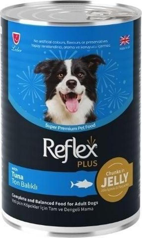 Jöle İçinde Ton Balıklı Yetişkin Konserve Köpek Maması 400 Gr