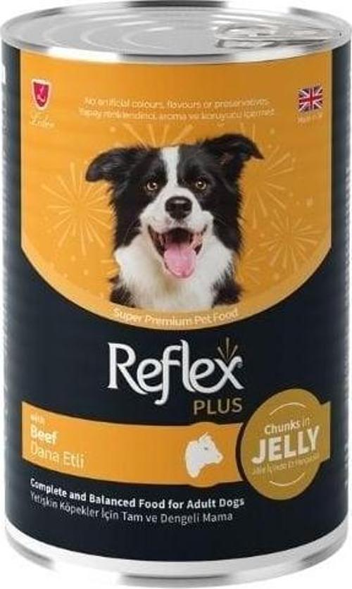 Jöle İçinde Dana Etli Yetişkin Konserve Köpek Maması 400 Gr