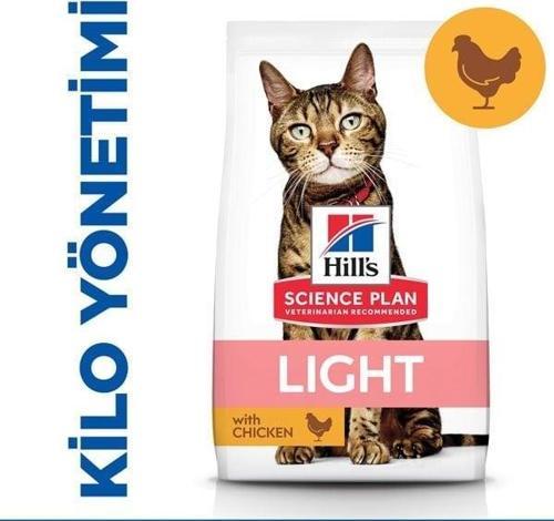 Hills Light Tavuklu Yetişkin Diyet Kedi Maması 1.5 Kg