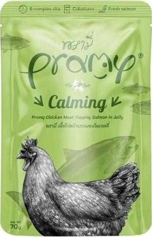 Jöle İçinde Somonlu ve Tavuklu Pouch Yetişkin Konserve Kedi Maması 70 Gr