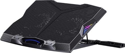 Fanlı Laptop Standı SR08 11 Fanlı RGB Led Işıklı Soğutucu Stand Oyunculara Özel