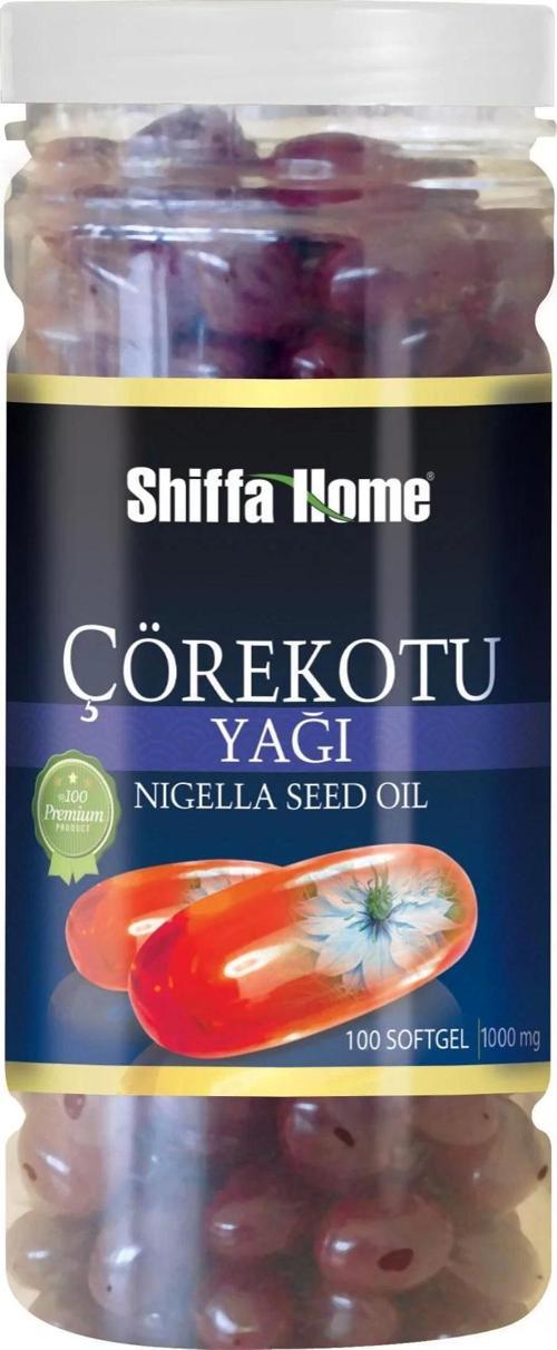 Çörekotu Yağı - 100 Softjel Kapsül
