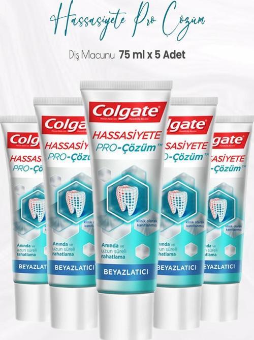 Hassasiyete Pro Çözüm Beyazlatıcı Diş Macunu 75 ml x 5 Adet