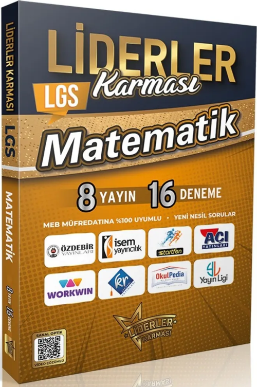 LGS Matematik Denemeleri 8 Yayın 16 Deneme