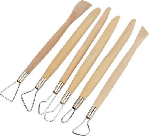 Çift Yönlü Telli Dip Alma ve Plastik Ebeşuar Seti Modelaj 6'lı