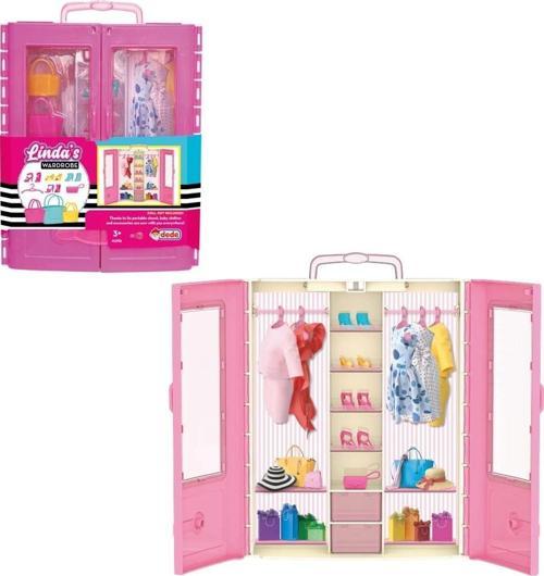 Linda'nın Gardırobu - Barbie Dolap - Barbie Giysi Dolabı - Barbie Gardırop - Barbienin Kıyafet Dolap