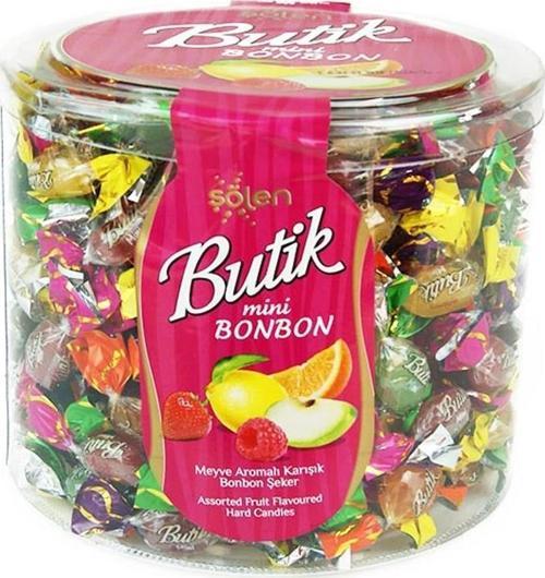 Butik Mini Bonbon Meyveli Şeker 500 G