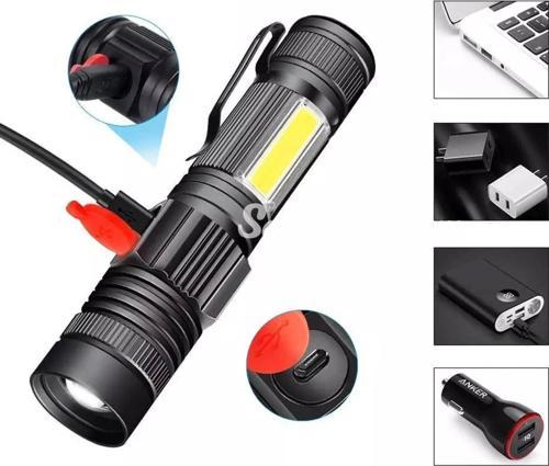 Geniş Açılı P50 Led Şarjlı El Feneri  Wt601