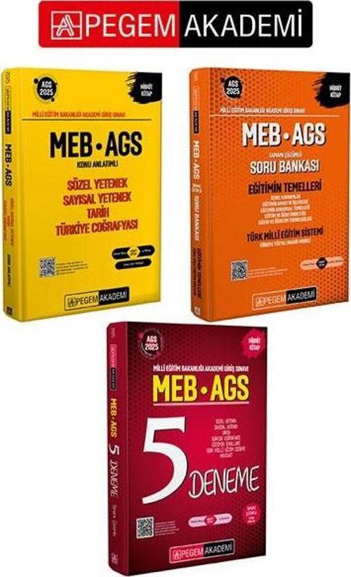 PEGEM AKADEMİ 2025 MEB-AGS Eğitimin Temelleri-Türk Milli Eğitim Sistemi Soru Bankası-Temel Kavram-Eğ