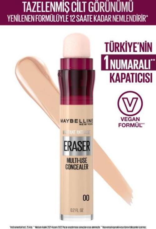 Instant Anti Age Eraser Kapatıcı - 00 Ivory Concealer