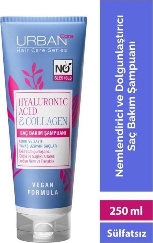 Hyaluronik Asit&kolajen Sağlıklı Uzamaya Yardımcı Şampuan-250ml-vegan
