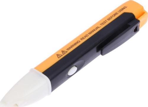 Temassız AC Voltaj Test Aleti Dedektörü 1AC-D - 90V-1000V Aralığı, LED Işık ve Sesli Uyarı Sistemli