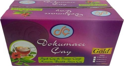 Bamya Çiçeği Karışımı Demlik Süzen Çay 3 Kg Siyah Çay
