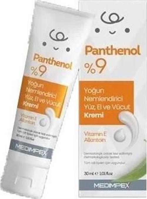 Medimpex Panthenol %9 Yoğun Nemlendirici Krem 30gr