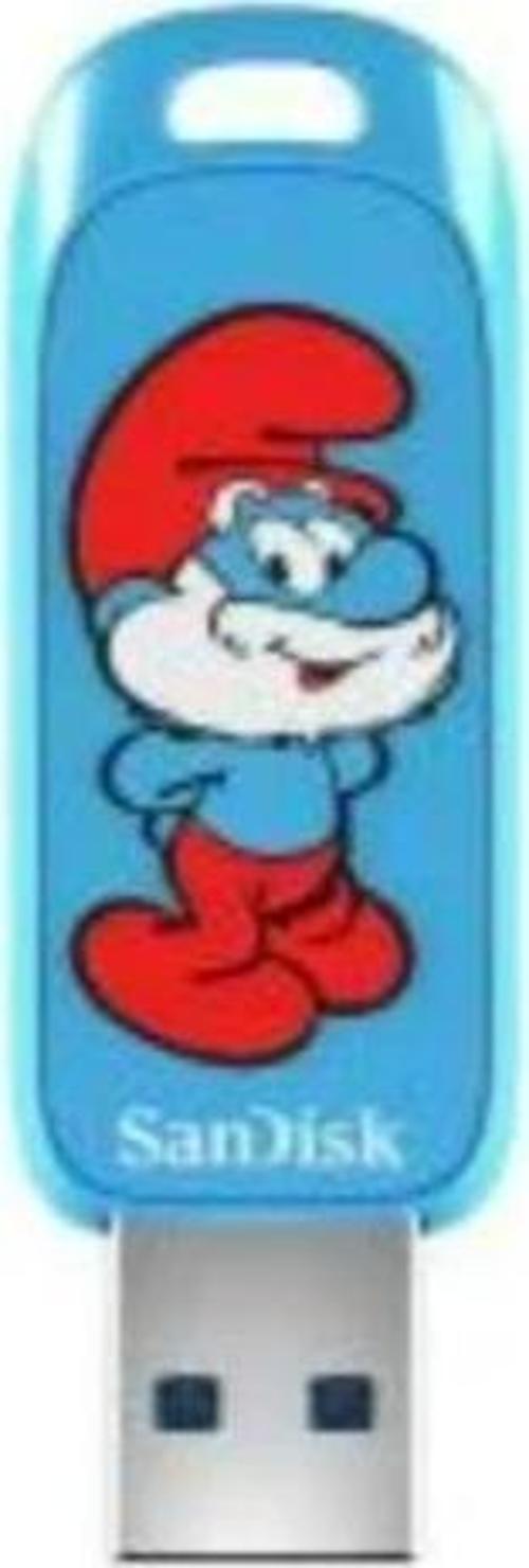 Smurfs 128GB USB 3.2 Nesil 1 Flash Bellek SDCZIS-128G-G46
