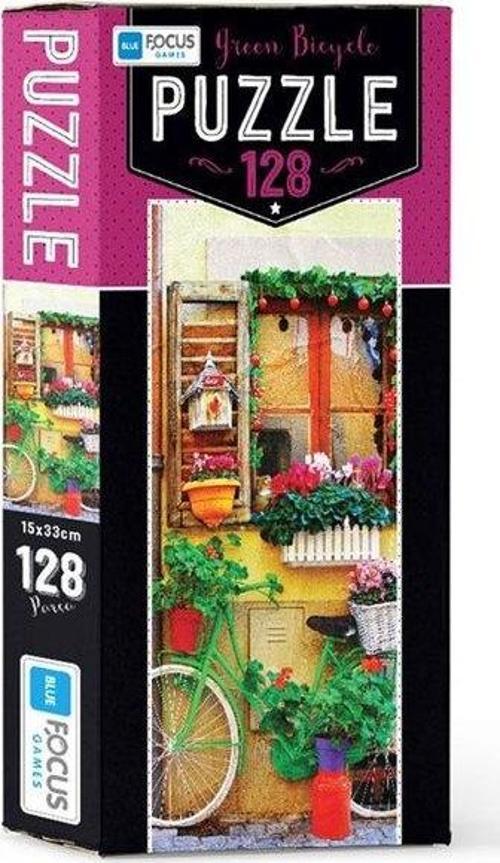 Green Bicycle 128 Parça Puzzle BF203