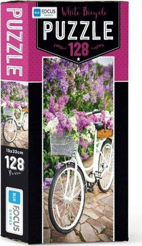 White Bicycle 128 Parça Puzzle BF202