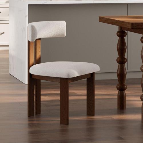 Odense Ceviz İskandinav Sandalye 44x48 cm