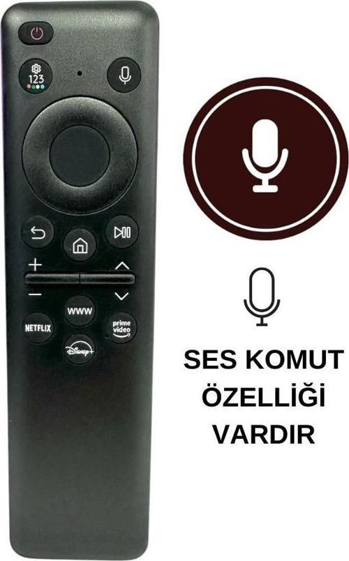 Samsung 2023-2024 Yeni Kalıp Led Tv Kumanda Ses Komutlu