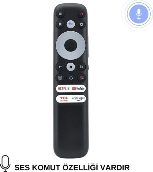 TCL Android Led Tv Kumanda Ses Komutlu RC902N FMR1 Kumanda