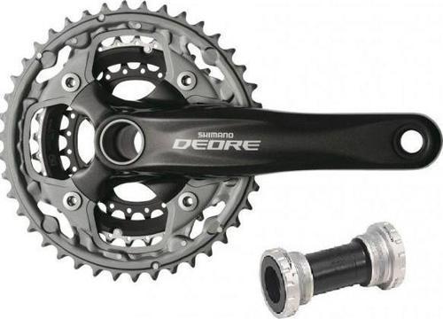 Shımano Deore FC-M590 175MM 42X32X24T Shımano Deore 3x9 Aynakol Hollowtech Orta Göbek Dahil