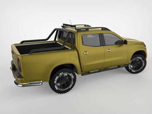 Nissan Navara Uyumlu Rollbar - Canyon Siyah Roll Bar (Aqm - Prb28) Parça