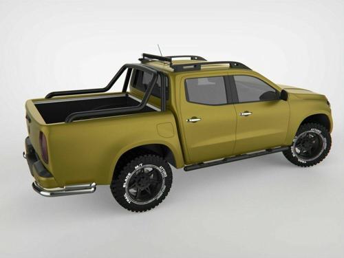 İsuzu D Uyumlu Max Rollbar - Canyon Siyah Roll Bar (Aqm - Prb28) Parça