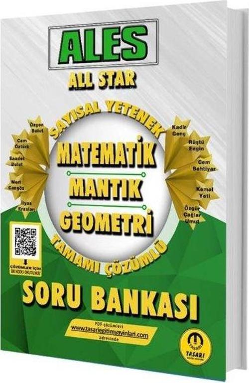 2025 ALES All Star Sayısal Yetenek Matematik Mantık Geometri Çözümlü Soru Bankası