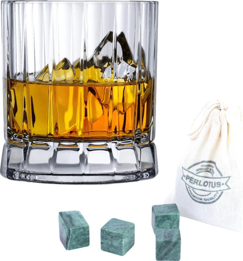 250 cc Nude Wayne Kristal Viski Bardağı Viski Taşı Hediyeli