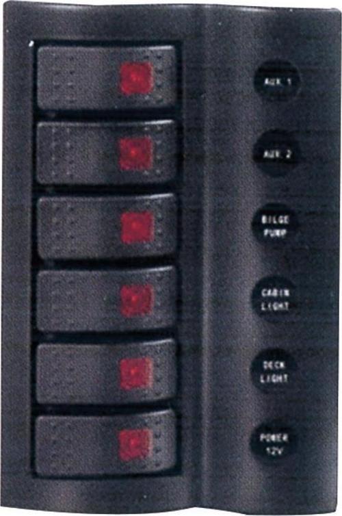 6'Lı Swıtch Panel B.S