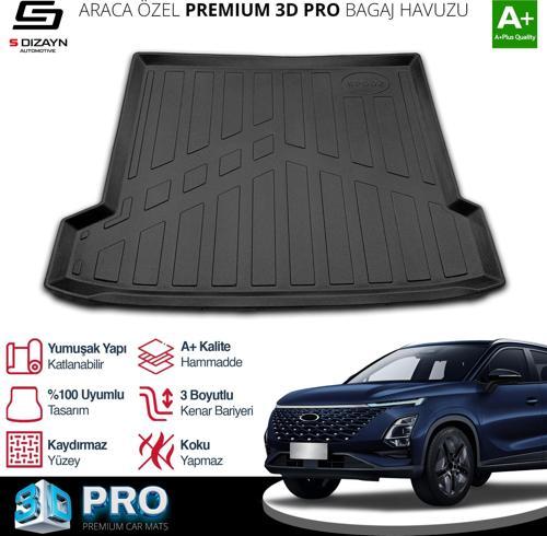 Chery Omoda 5 3D Pro Bagaj Havuzu 2022 Üzeri A+ Kalite
