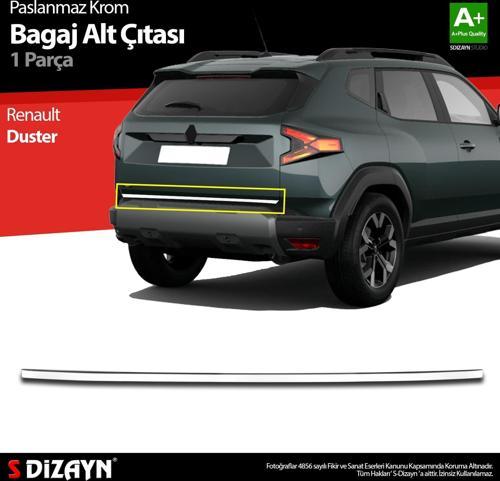 Renault Duster Krom Bagaj Alt Çıtası 2024 Üzeri A+ Kalite