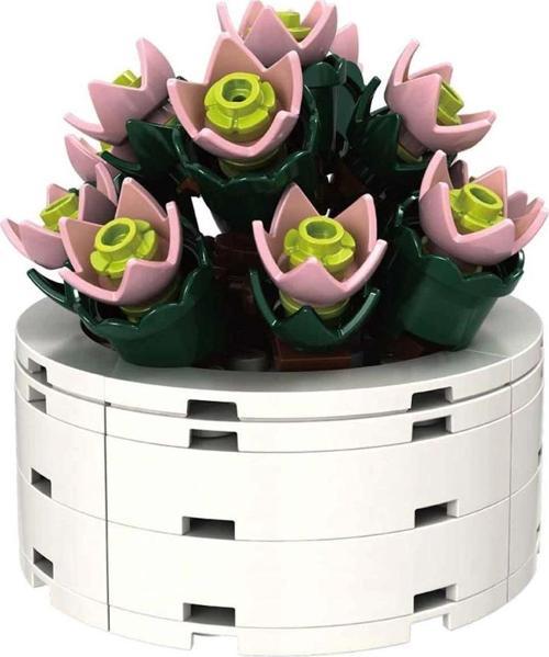 Nessiworld S00004689 FLOWER SET GÜL BUKETİ 98 PRÇ LEGO -SUN