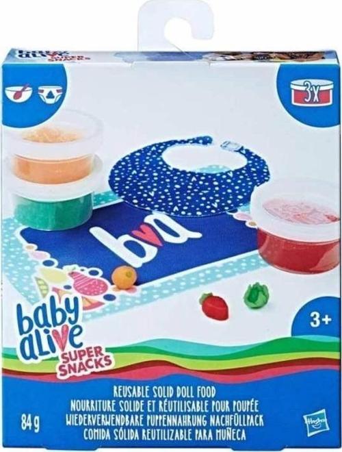 C2727 Baby Alive Super Snacks Yedek Mama Paketi +3 yaş